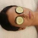 zombie eyes: cucumbers
