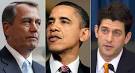 Barack Obama, John Boehner and