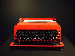Afbeeldingsresultaat voor sottsass typewriter