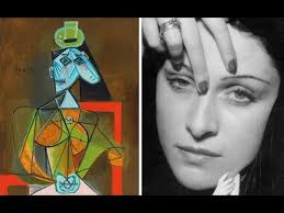 Image result for Pablo Picasso, Portrait of Dora Maar