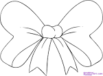 How to Draw a Hair Bow, Step by Step, Stuff, Pop Culture, FREE ...