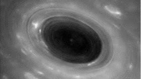 Image result for saturn north pole