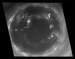 Image result for saturn north pole