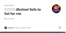 dbxtool fails to list for me · Issue #2319 · fwupd/fwupd · GitHub