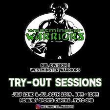 Image result for Westminster Warriors Basketball Club
