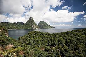 Image result for pitons lucia