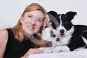 Royalty Free Stock Photos: Woman with dog, Border Collie. Image: 26709848 - woman-with-dog-border-collie-thumb26709848