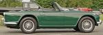 Triumph TR4A - Green - Side