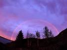 pictures of rainbows in the sky