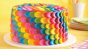 Image result for rainbow cake