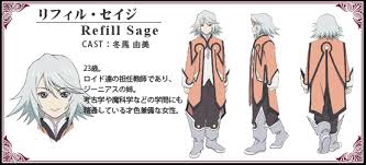 「リフィル・セイジ テイルズオブシンフォニア」の画像検索結果