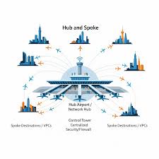 Image result for hub and spoke network