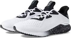 Amazon.com | adidas Men's Alphabounce 1 Sneaker, White/Iron ...