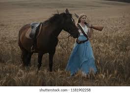 Image result for horse girl gun
