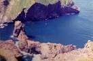 NA0701 : Stac Shoaigh and Soay from The Cambir on St Kilda - via Daymix