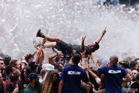 Image result for crowd-surfing