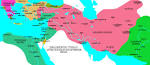MAP -- The Hellenistic World after 300 B.C.E.