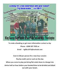 Image result for King George Field Indoor Bowls Club