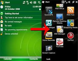 Image result for windows mobile 6.0 today screen