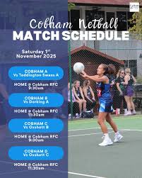 Image result for Cobham Netball Club