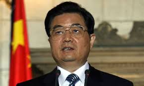 Image result for Hu Jintao zapatero