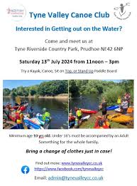 Image result for Tyne Valley Canoe Club