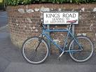 The bicycle is a circa 1992 Giant steel frame rigid. - via Daymix