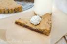 Whole Grain Chocolate Chip Cookie Cake | chocolate &amp; carrots