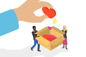 Image result for foto de fazendo caridade