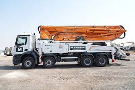 Image result for concrete pump truck