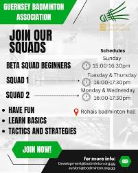 Image result for Guernsey Badminton Club