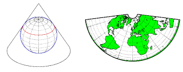 Image result for map projection