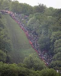 Image result for Cheese Rolling In Gloucestershire