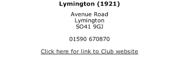 Image result for Lymington Bowls Club