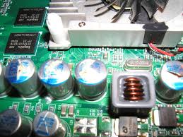 Image result for blown capacitor