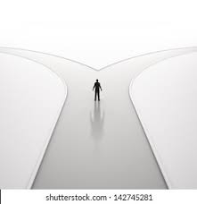 Image result for hombre en el cruce de caminos