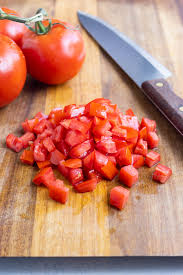 Tomato, diced