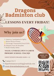 Image result for Dragons Junior Badminton Club