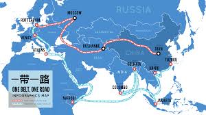 Image result for silk road map
