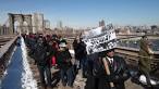 Hundreds of New Yorkers march on Brooklyn Bridge to mark Selmas.