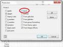 After activating the dialog, simply clear the Text check-box: - via Daymix