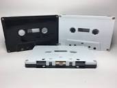 C-40 High Bias Black & White Cassettes 20 pack - Audio Cassettes ...