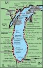 Lake Michigan Lighthouse Map