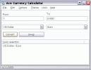 Ace Currency Calculator   Download