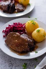 Image result for sauerbraten semmelknödel