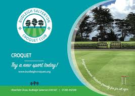 Image result for BUDLEIGH SALTERTON CROQUET CLUB