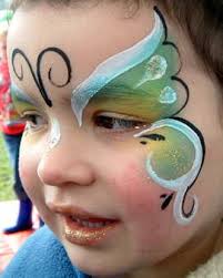 Butterfly Face Painting Designs