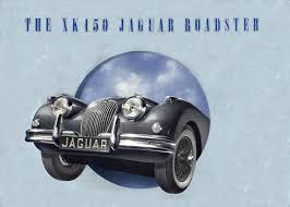 Image result for Silver Blue 1959 Jaguar