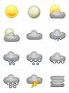 METEO icon set | TORAKIKI - communication design