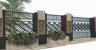 70 Desain Pagar Rumah Minimalis (Kayu dan Besi) | Desainrumahnya.com